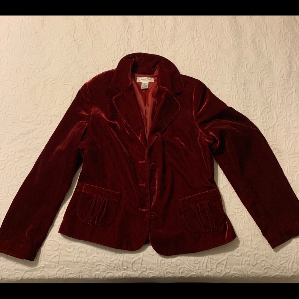 Judith Hart velveteen blazer